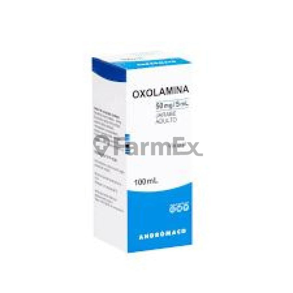 Oxolamina Jarabe Adulto 50 mg / 5 mL x 100 mL Farmex-BanMedica-Persistente
